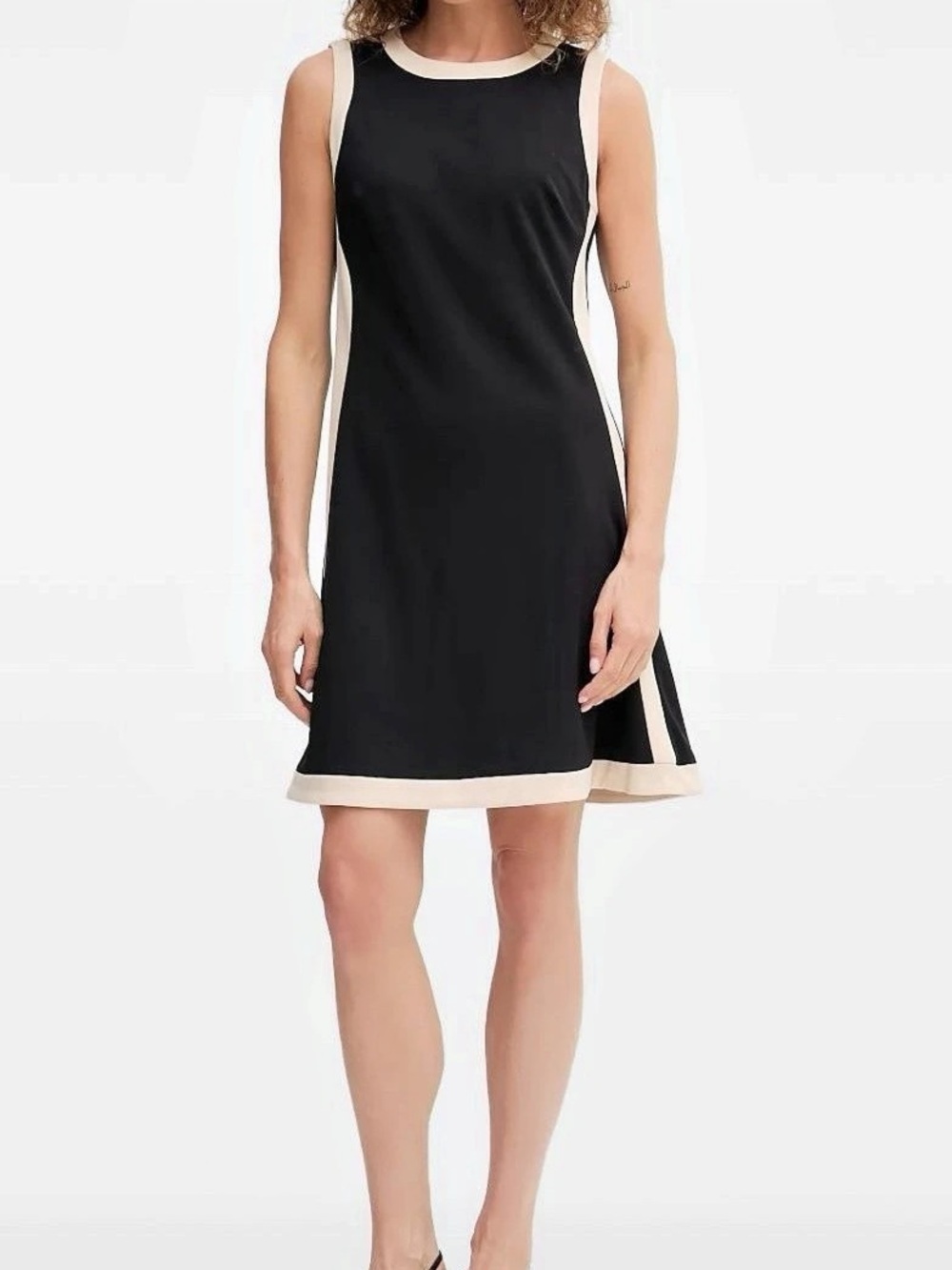 DKNY Color Block Mini Dress Size 10 Like New